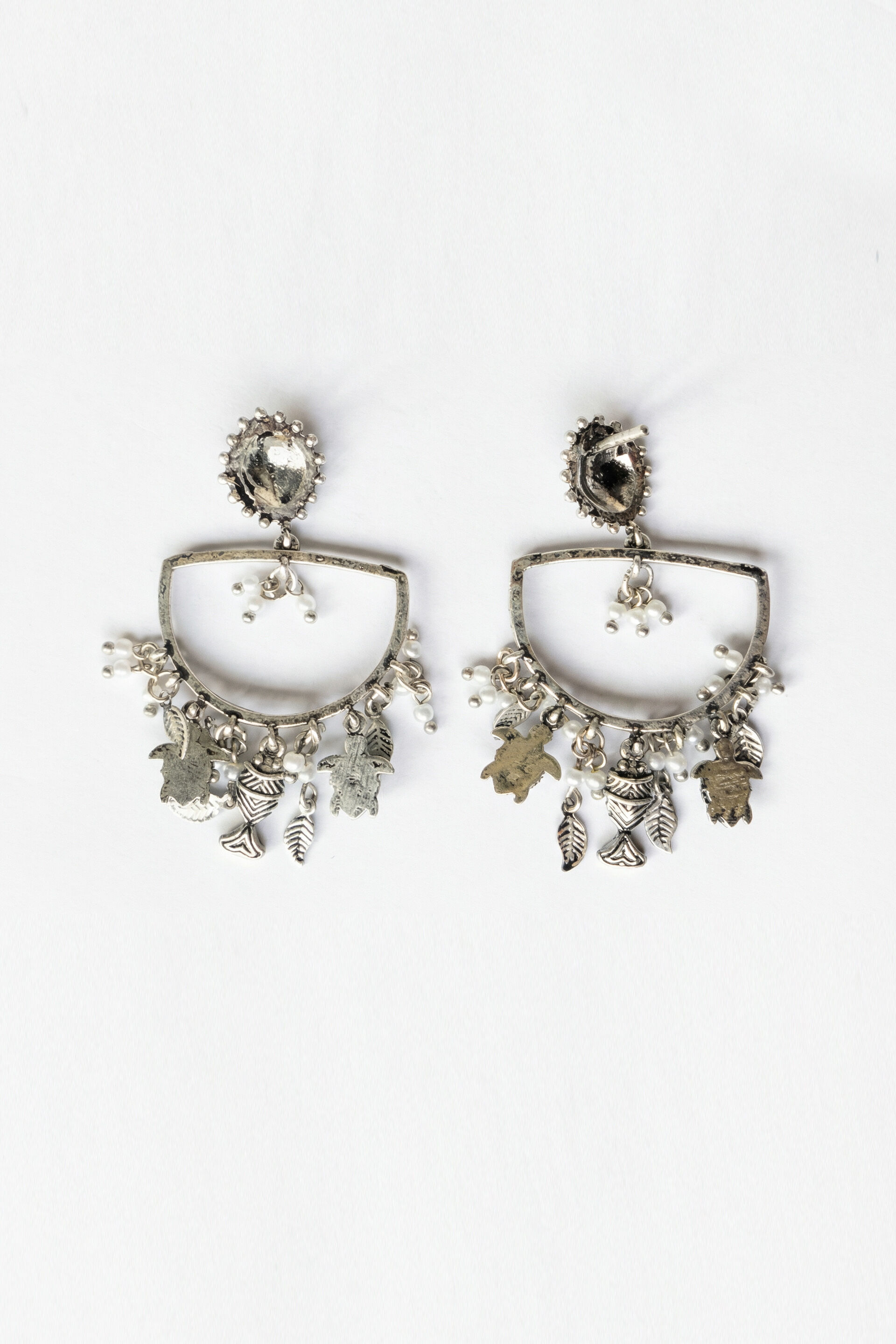 Ornate Arch Drop Earrings, , image 2